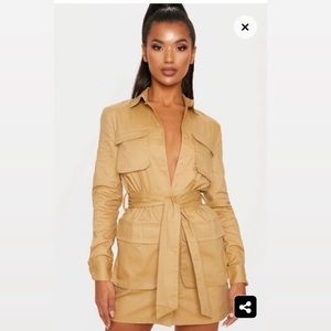 Utility Tan Dress (New With Tag)
